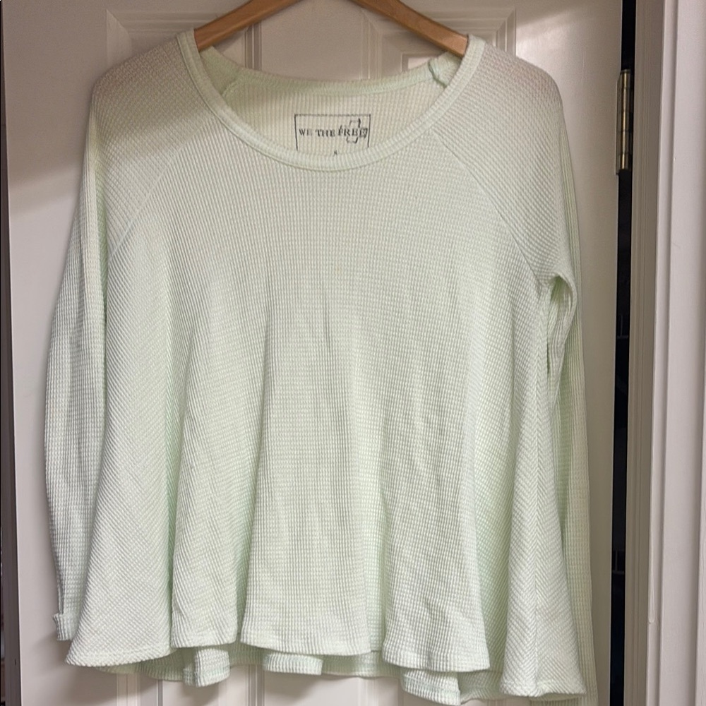We The Free Mint Green Women's Top